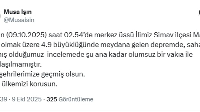 Kütahya'da 4.9 büyüklüğünde deprem (3)