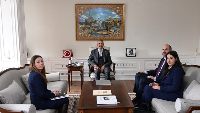 Yunanistan Edirne Konsolosu Balios, Edirne Valisi Sezer'i ziyaret etti