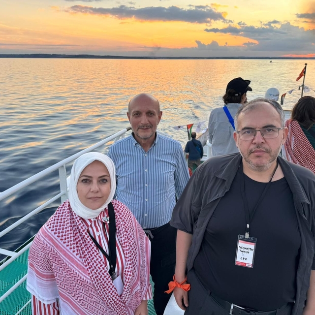 İsrail askerleri tarafından alıkonulan Saadet Partili Atmaca'nın ailesi DHA...