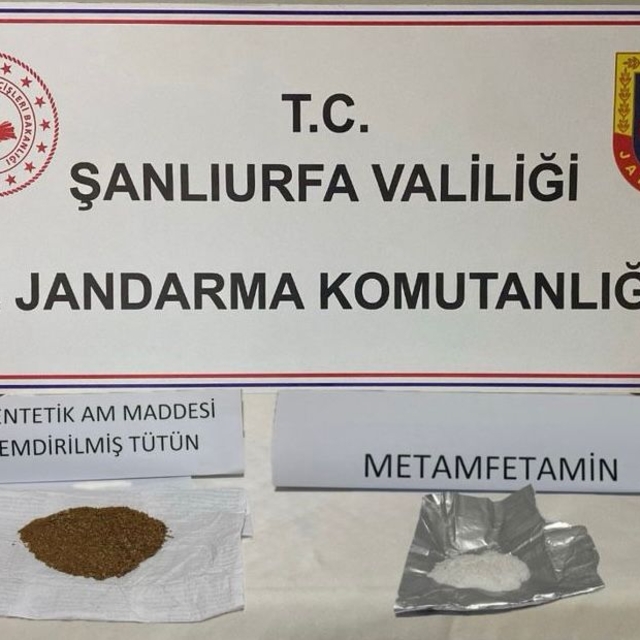 Şanlıurfa'da düzenlenen uyuşturucu operasyonunda 4 şüpheli yakalandı