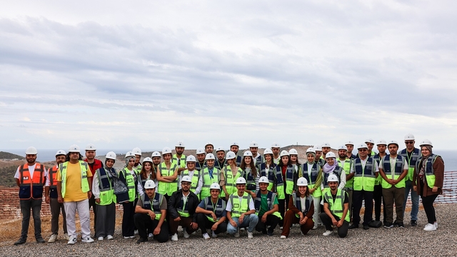Sinop Üniversitesi öğrencileri Akkuyu NGS sahasını ziyaret etti
