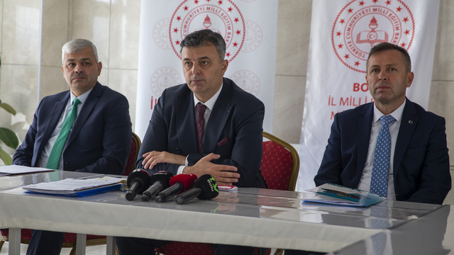 Bolu İl Milli Eğitim Müdürü Öncü, kentteki eğitim çalışmalarını değerlendirdi: