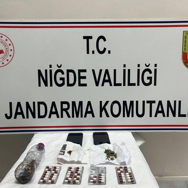 Niğde'de uyuşturucu operasyonlarında 3 şüpheli yakalandı