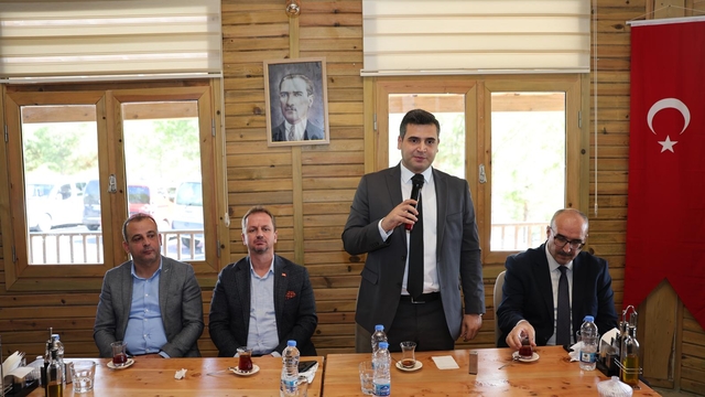 Gülnar'da protokol üyeleri din görevlileriyle buluştu