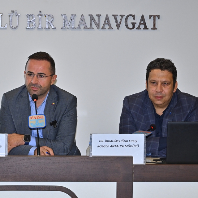 MATSO'da işletmelere yönelik KOSGEB destekleri anlatıldı