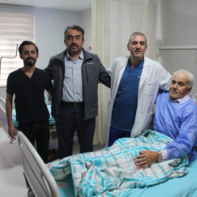 İnme geçiren hasta Afyonkarahisar Devlet Hastanesinde sağlığına kavuştu