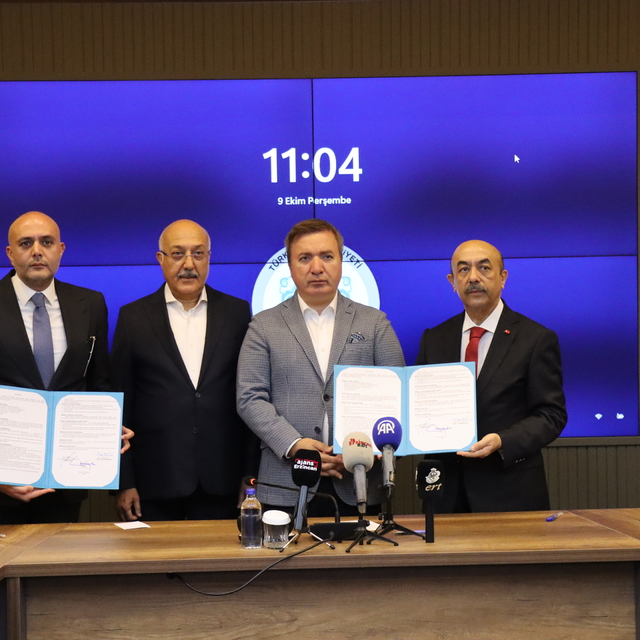 Erzincan'da 8 derslikli anaokulu yapımı için protokol imzalandı