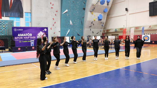 Samsun'da Amatör Spor Haftası dolayısıyla tören düzenlendi