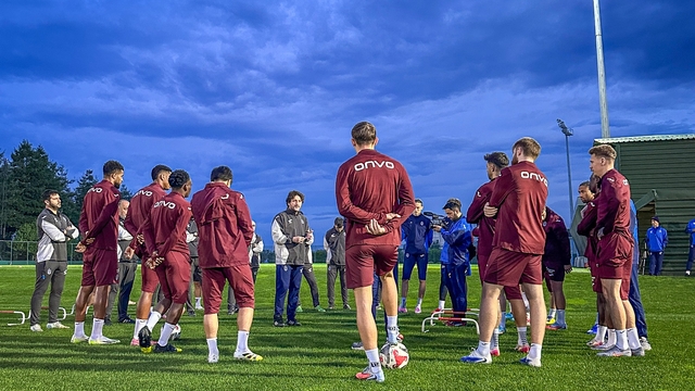 Trabzonspor'da, Çaykur Rizespor maçı hazırlıkları başladı