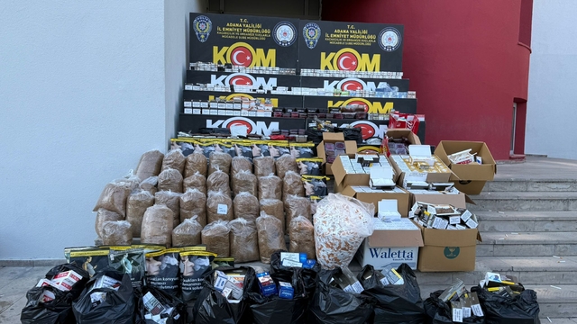 Adana'da kaçakçılık operasyonunda 20 şüpheli yakalandı