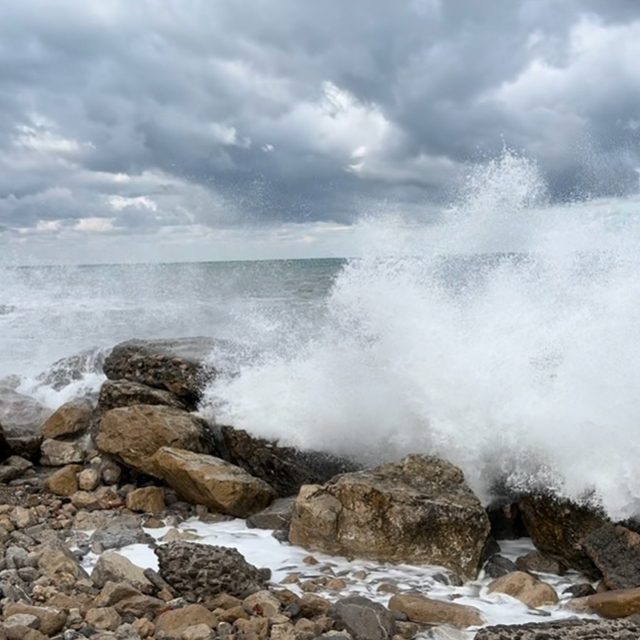 Bartın'da şiddetli rüzgar etkili oldu