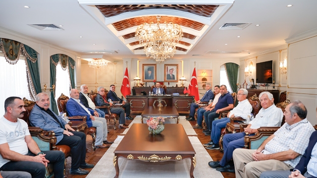 Adana Valisi Yavuz Selim Köşger'e ziyaret