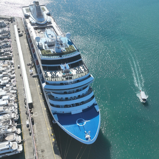 Marmaris'e "Marina" kruvaziyeri 1194 yolcu getirdi