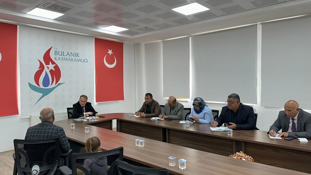 Bulanık'ta "Halk Günü" toplantısı yapıldı