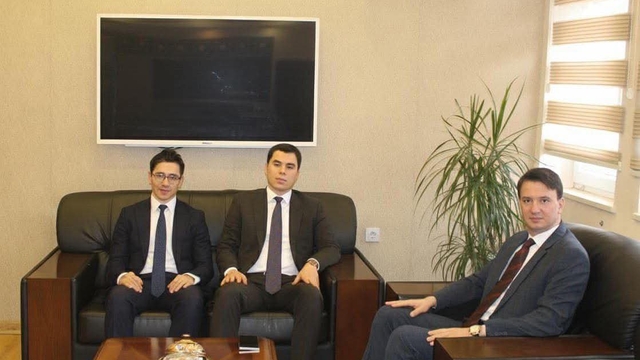 Orhaneli ve Büyükorhan kaymakamlarından Keles Kaymakamı Gürses'e ziyaret