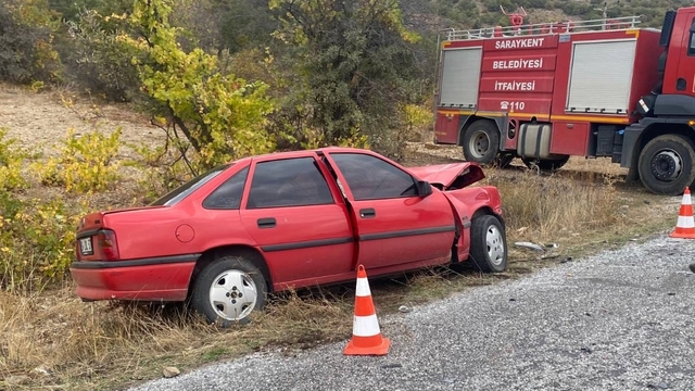 Yozgat'ta iki otomobilin çarpıştığı kazada 1 kişi öldü, 2 kişi yaralandı