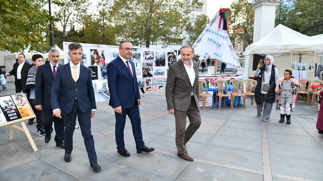 Tekirdağ Valisi Soytürk "Ekim Ayı Gazze Ayı" etkinliğine katıldı