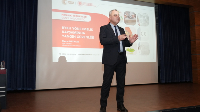 Muğla'da binaların yangından korunmasına yönelik yönetmelik hakkında bilgilendirme toplantısı düzenlendi
