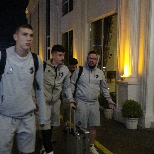 A Milli Futbol takımı ile karşılaşacak Gürcistan, Kocaeli'ye geldi