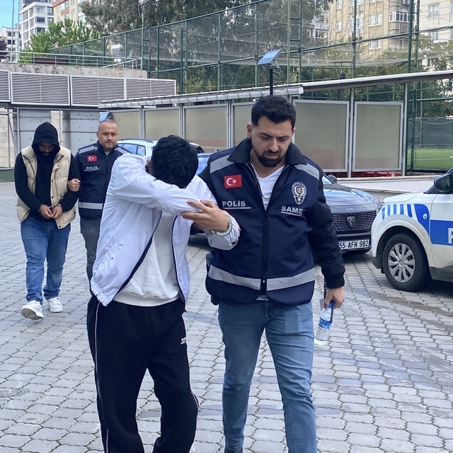 Samsun'da yağma ve yaralama suçundan 6 kişi gözaltına alındı