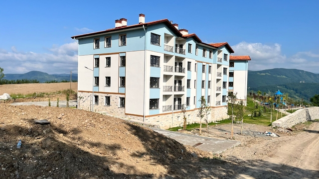 Ordu'da heyelandan etkilenen aileler için yapılan konutlar tamamlandı