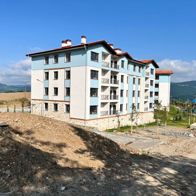 Ordu'da heyelandan etkilenen aileler için yapılan konutlar tamamlandı