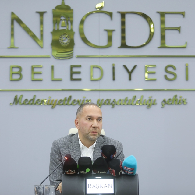 Niğde Belediye Başkanı Özdemir, basın mensuplarıyla buluştu
