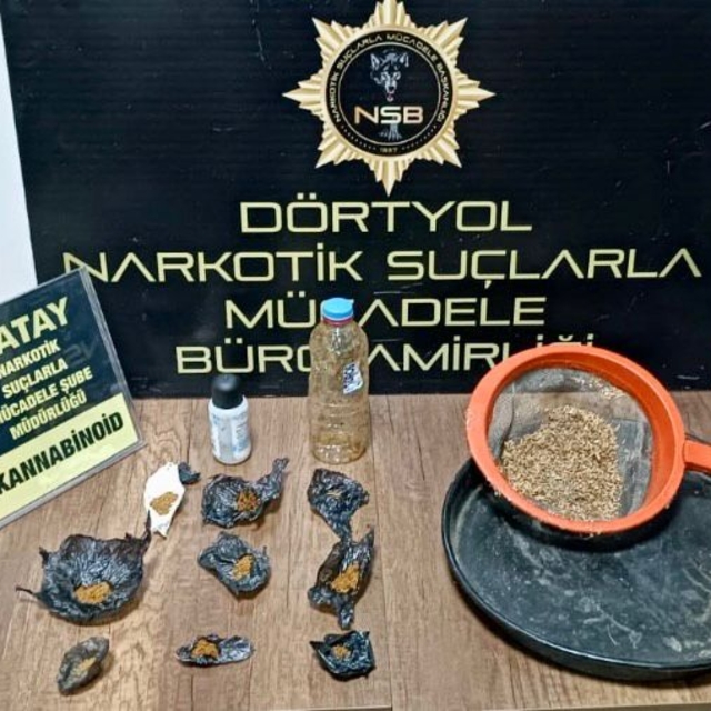 Hatay'da uyuşturucu operasyonunda yakalanan şüpheli tutuklandı