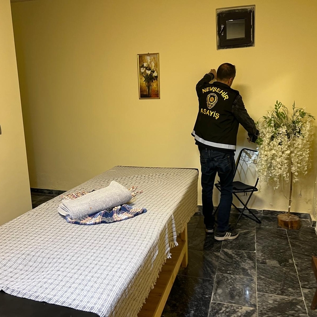 Nevşehir'de fuhuş operasyonu: 5 gözaltı