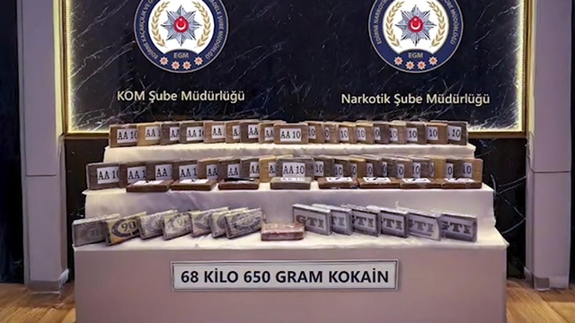 Edirne'de TIR'da 68 kilo kokain ele geçirildi