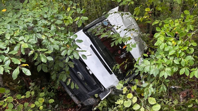 Ordu'da şarampole devrilen minibüsteki 11 kişi yaralandı