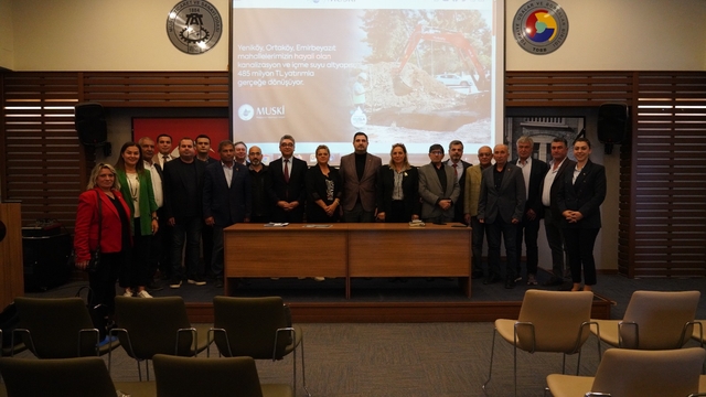 MUSKİ Genel Müdürü Şengül, Ortaca'da muhtarlarla buluştu