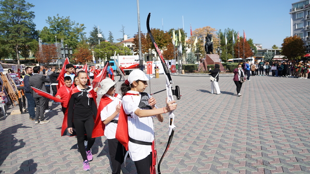 Polatlı'da "Türk Sporunun Kahramanları Spor Festivali" düzenlendi
