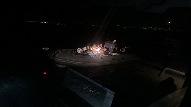 Bodrum açıklarında 24 düzensiz göçmen yakalandı, 19 düzensiz göçmen kurtarıldı