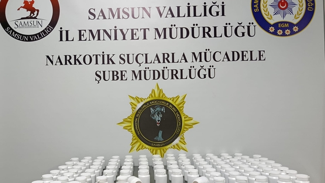 Samsun'da uyuşturucu operasyonlarında 2 zanlı yakalandı