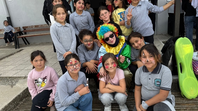 Bafra Gençlik Merkezi'nden Kelikler köy okuluna ziyaret