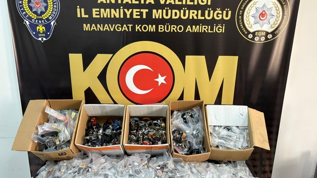 Antalya'da kaçakçılık ve organize suçlarla mücadele sürüyor