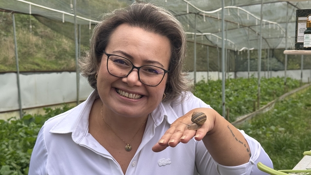 Çiftliğinde elde ettiği salyangoz özünü kozmetik sektörüne taşıdı