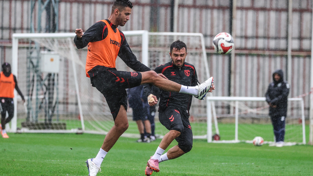 Samsunspor, Kayserispor maçının hazırlıklarına devam etti