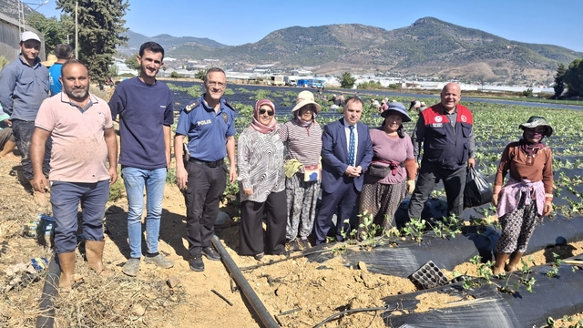 Anamur Kaymakamı Duru kadın üreticilerle buluştu