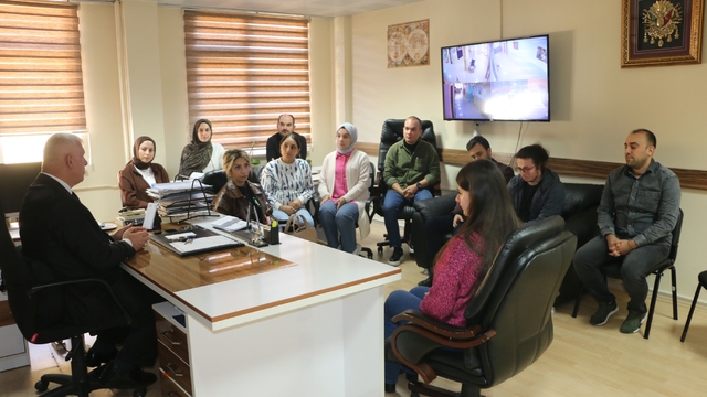 Of Milli Eğitim Müdürü Kabahasanoğlu'ndan Rehberlik ve Araştırma Merkezi'ne ziyaret