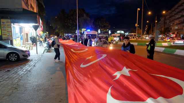 Kırklareli'nde, Gazze'ye destek yürüyüşü düzenlendi