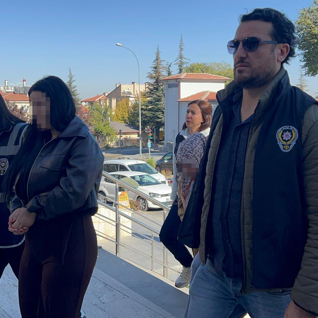 Nevşehir'de fuhuş operasyonunda gözaltına alınan 5 kişi adliyede