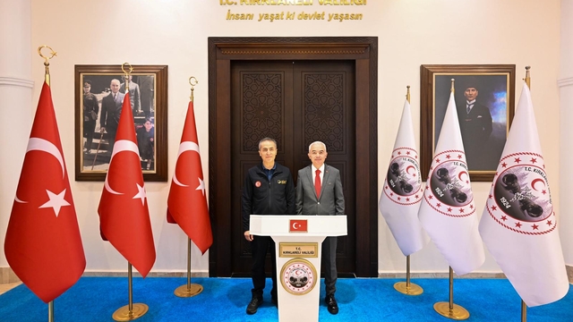 Göç İdaresi Başkanı Hüseyin Kök, Kırklareli Valiliğini ziyaret etti