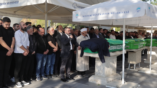 AK Parti Melikgazi Gençlik Kolları Teşkilat Başkanı Onay, son yolculuğuna uğurlandı