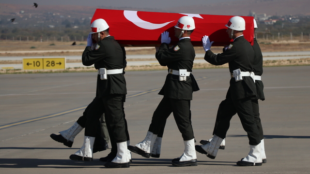 Şehit Piyade Er Eyüp Güner için Gaziantep'te tören düzenlendi