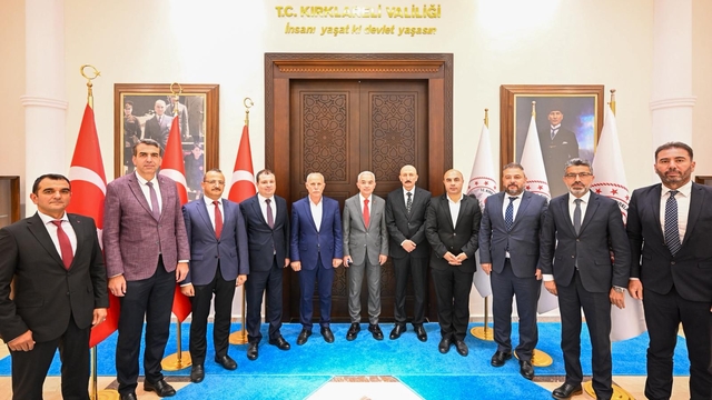 Kırklareli Valisi Turan'a ziyaretler sürüyor