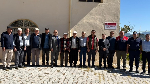 Anamur Kaymakamı Duru, vatandaşlarla buluştu