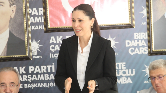 AK Parti MKYK Üyesi Karaaslan'dan partisinin Çarşamba İlçe Başkanlığına ziyaret