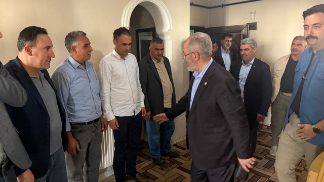 AK Parti Diyarbakır Milletvekili Yaz, Çermik'te ziyaretlerde bulundu
